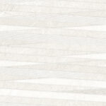 Tribeca White Lines Decor Gloss - 595 x 295mm
